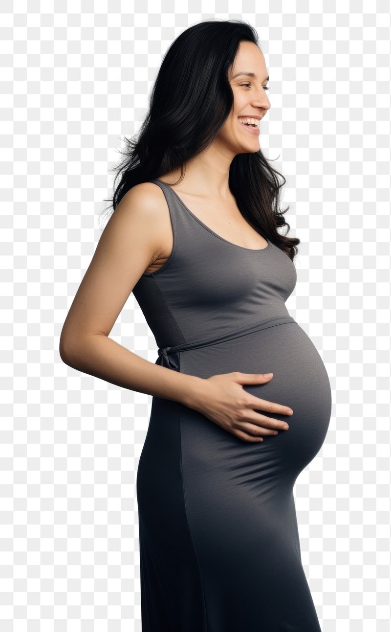Premium Photo  Portrait of pregnant woman in underwear wearing
