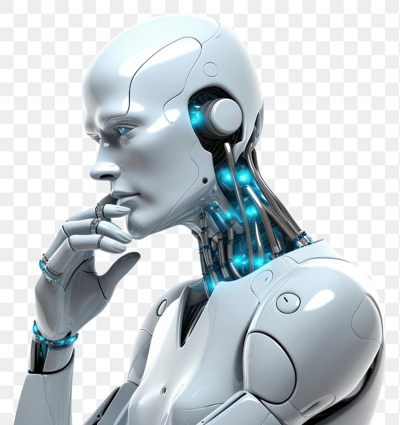 PNG Robot Thinking Cartoon Technology Free PNG Rawpixel