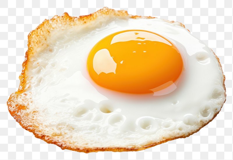 Aesthetic, sunny side up egg, png