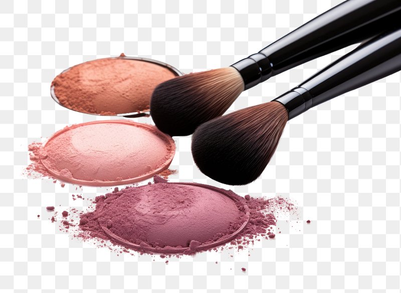 pink makeup powder png