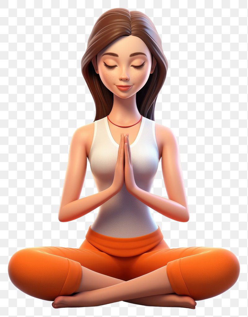 PNG Yoga Cartoon Sports Free PNG Rawpixel