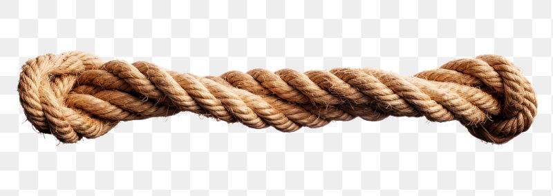 Small Rope Coiled on White Background Stock Photo - Image of bind