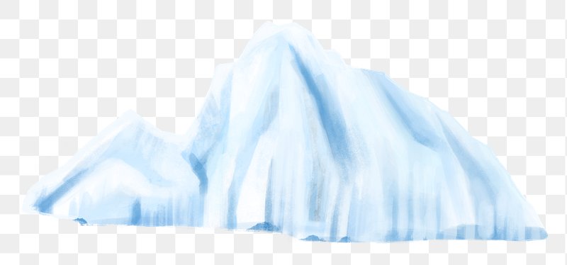 Iceberg Shapes Clipart