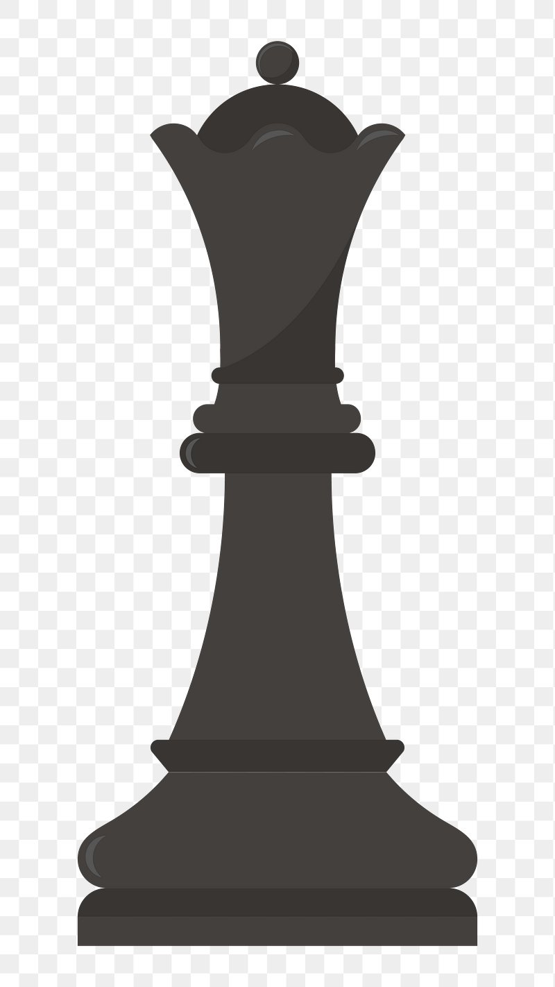 king and queen chess clipart