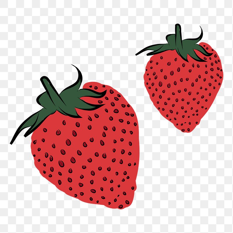 Strawberry Stickers, Strawberries, Sticker, Fruit PNG Transparent Clipart  Image and PSD File for Free Download