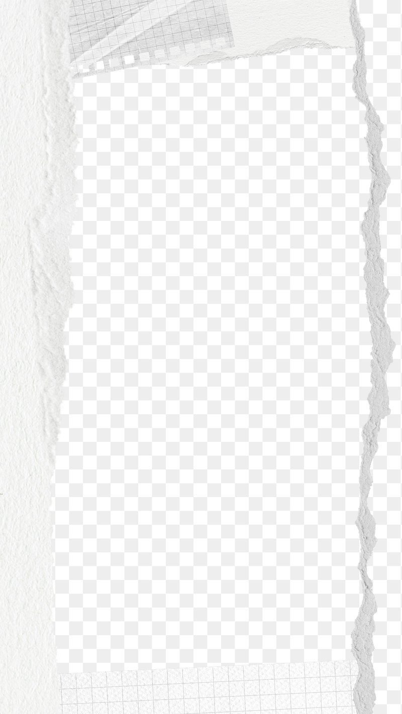 Torn Paper Frame with Transparent Background 11812319 PNG