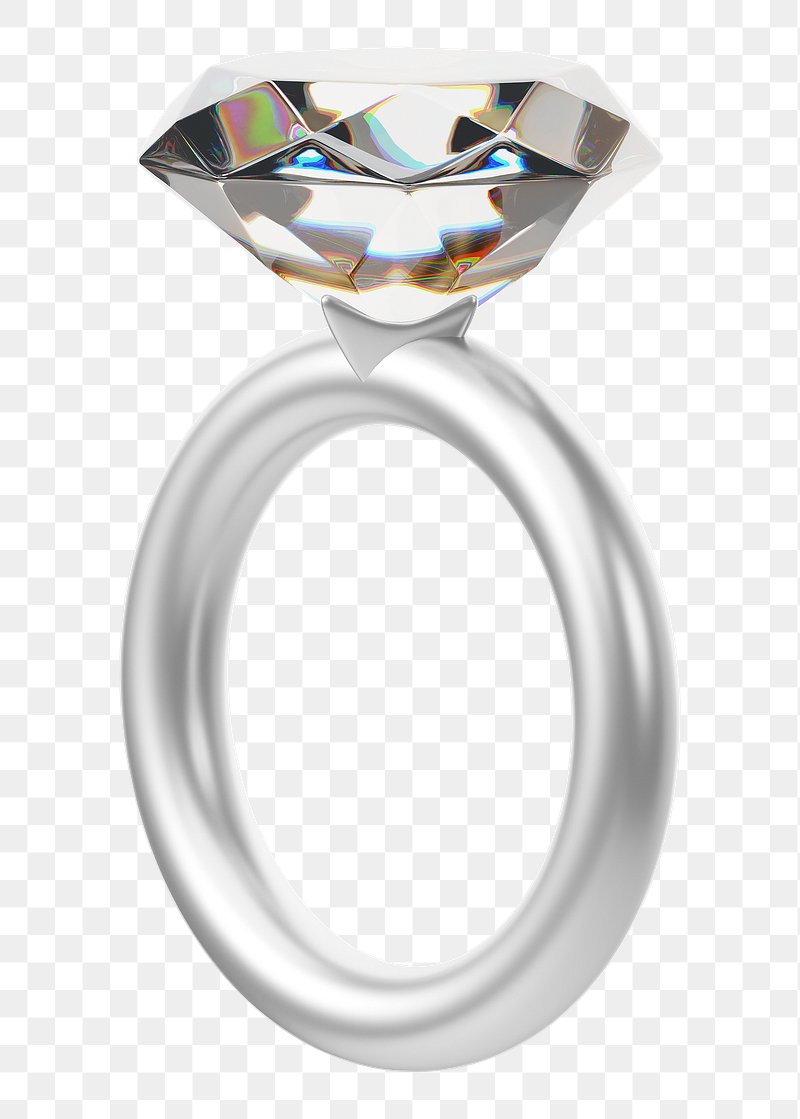 Bem F Cil Png Alian As Png Wedding Ring Emoji - Engagement Ring Cartoon,  Transparent Png - vhv