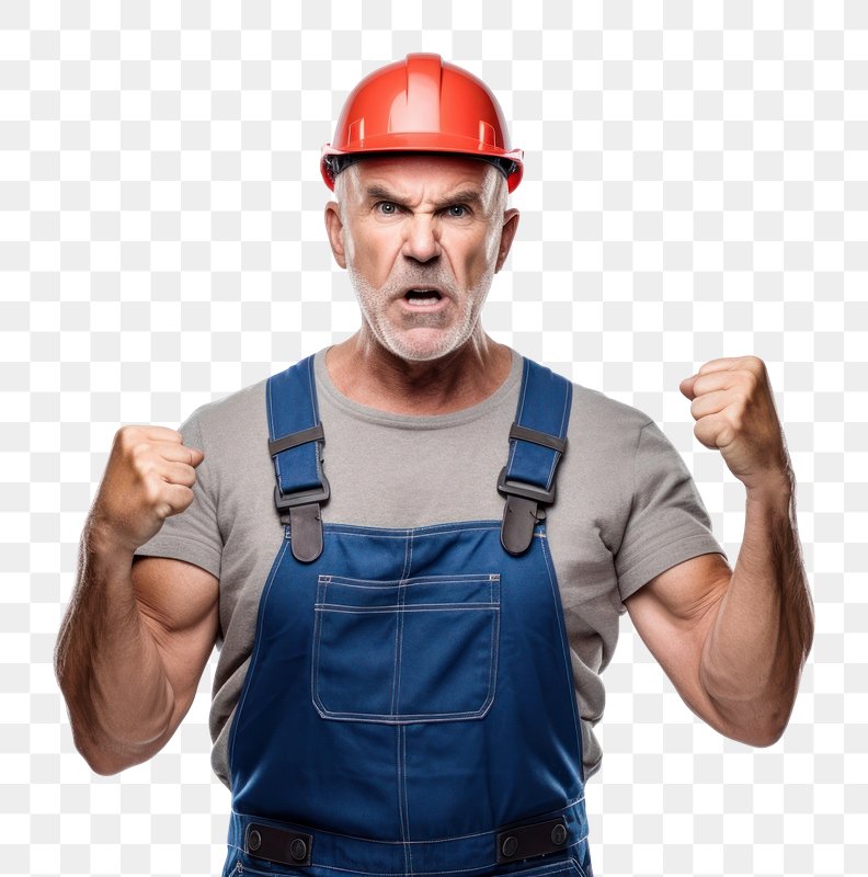 Construction worker - builder man 8505887 PNG