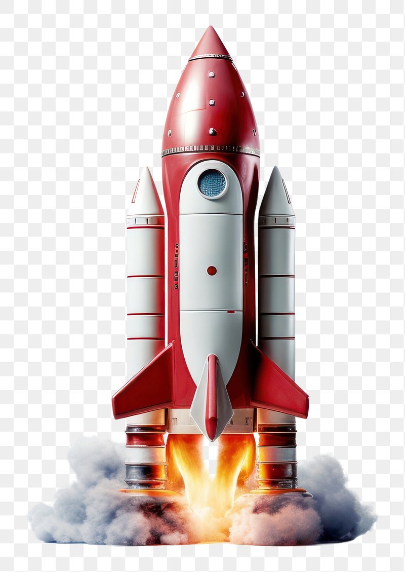 rocket toy set cartoon vector illustration 17414858 Vector Art at Vecteezy