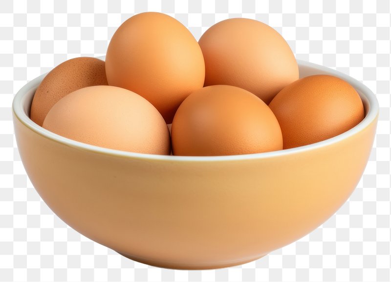 Bowl of Eggs Golden PNG Images & PSDs for Download