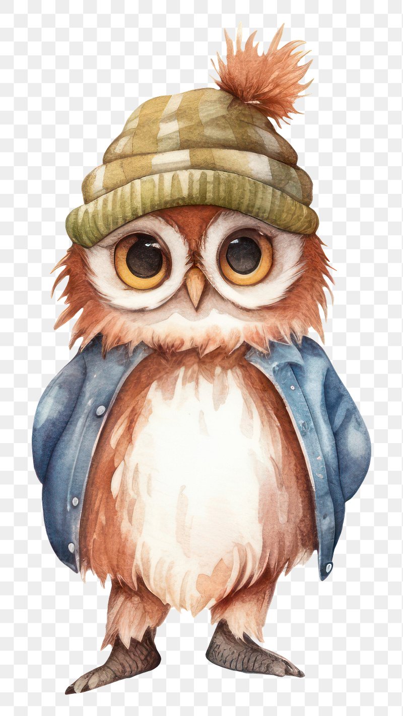 Cute owl drawing hi-res stock photography and images - Alamy