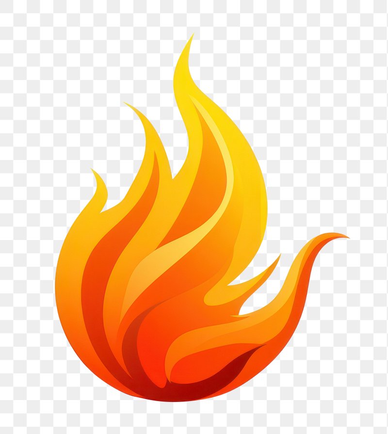 Flame - vector logo concept illustration. Red fire sign. Vector logo  template. Design element. Stock Vector by ©serkorkin 90586914