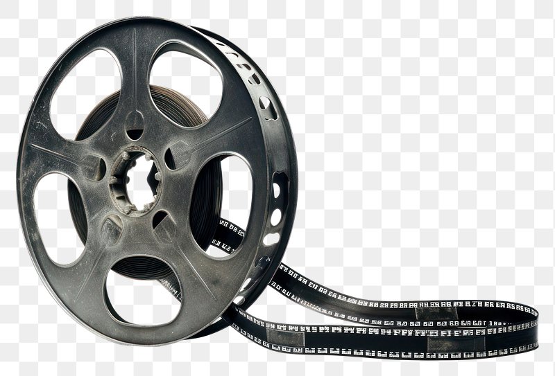 Premium Photo  Old movie film on metal reel