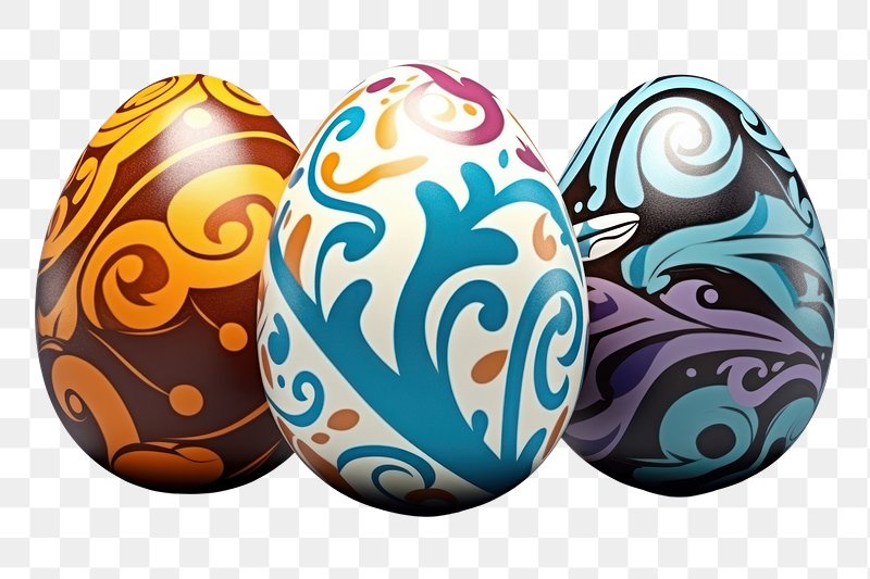 Png luxury easter egg and  Free PNG Sticker - rawpixel