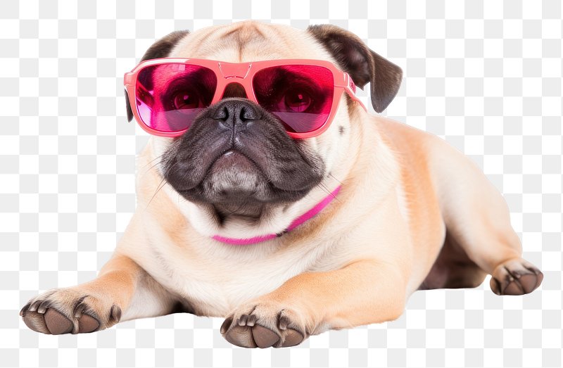 PNG Pride month dog sunglasses