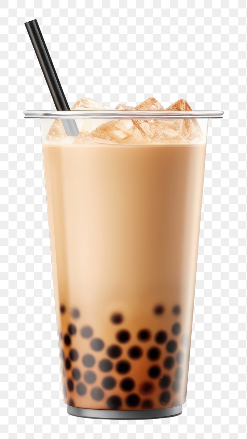 iced boba drink isolated on transparent background ,fresh drink in a  plastic cup ,generative ai 30739954 PNG