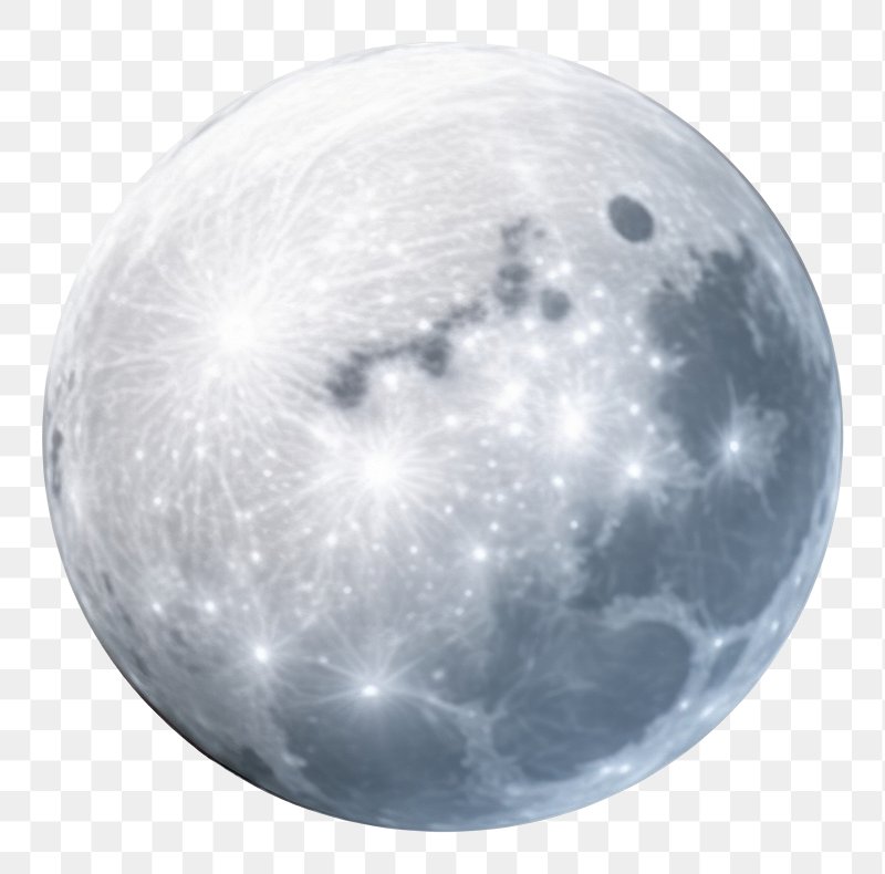 Full moon isolated on transparent background. 17785725 PNG