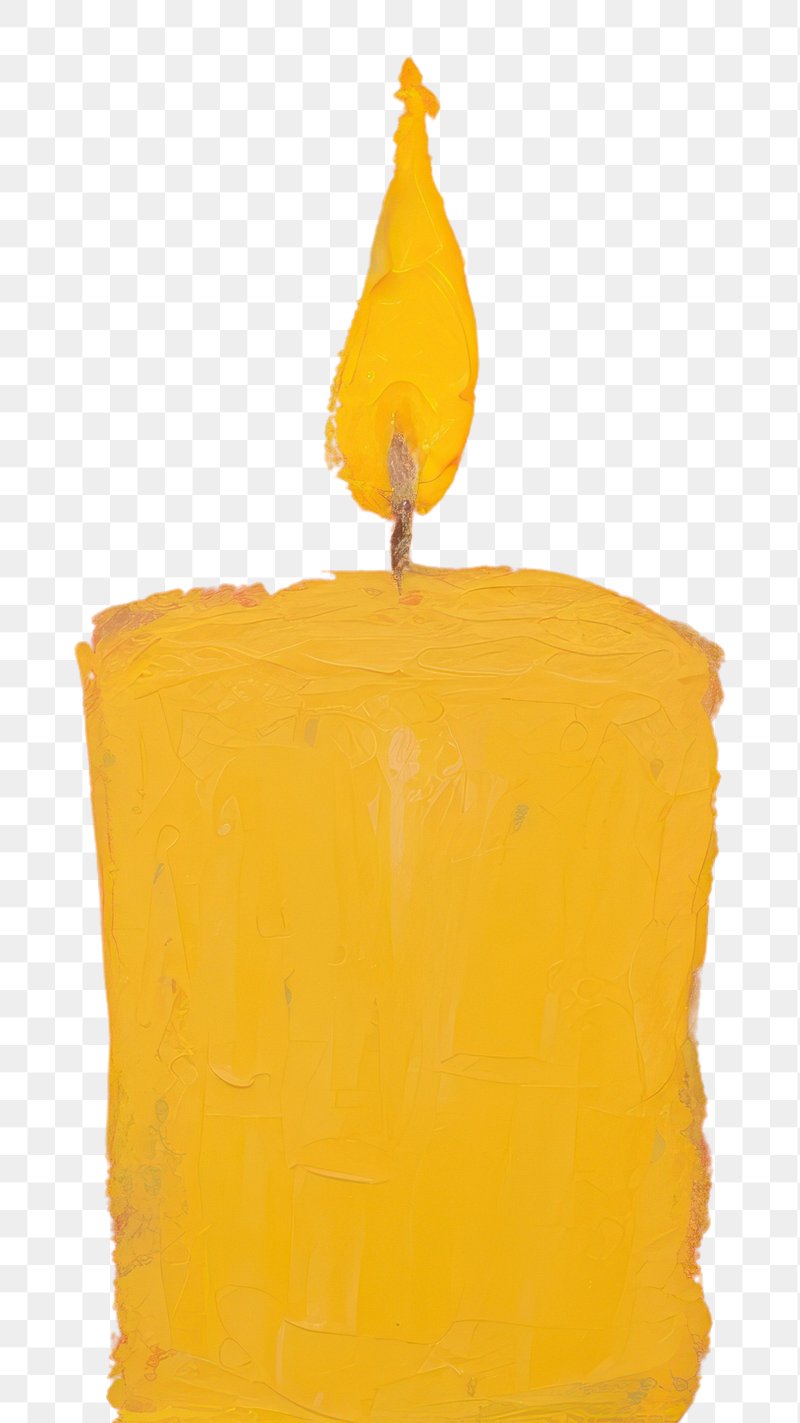 candle acrylic paint