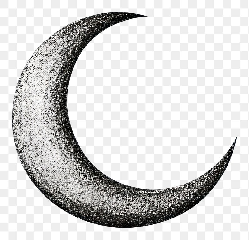 Half Moon transparent PNG - StickPNG