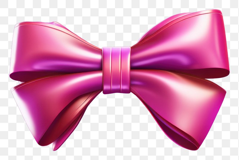 Pink Ribbon Bow Stock Illustration - Download Image Now - Birthday,  Birthday Present, Celebration - iStock