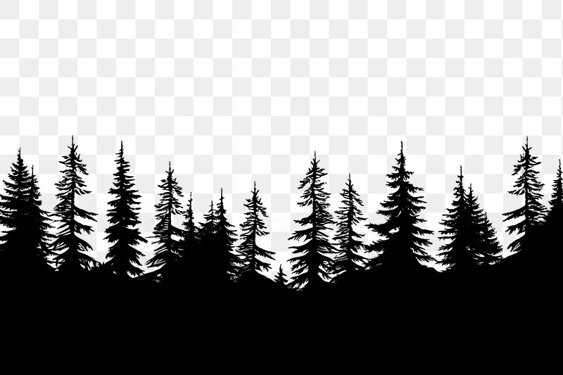 Pine Tree Silhouette Images | Free Photos, PNG Stickers, Wallpapers ...