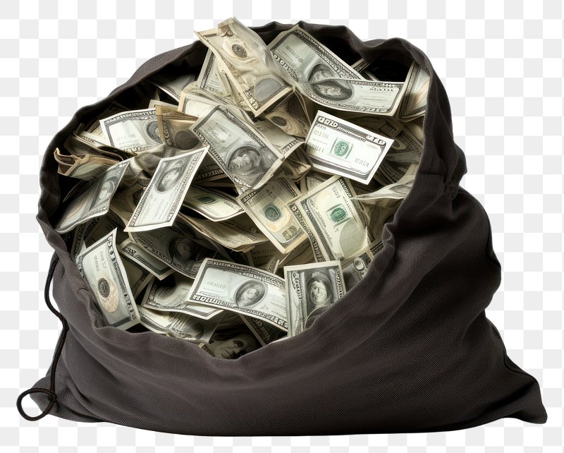 Money Bag And Stacks Of Cash Stock Photo - Download Image Now - Money Bag,  Paper Currency, Dollar Sign - iStock
