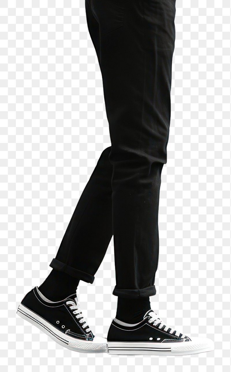 Png man wearing black jogger pants mockup, free image by rawpixel.com /  Teddy Rawpixel