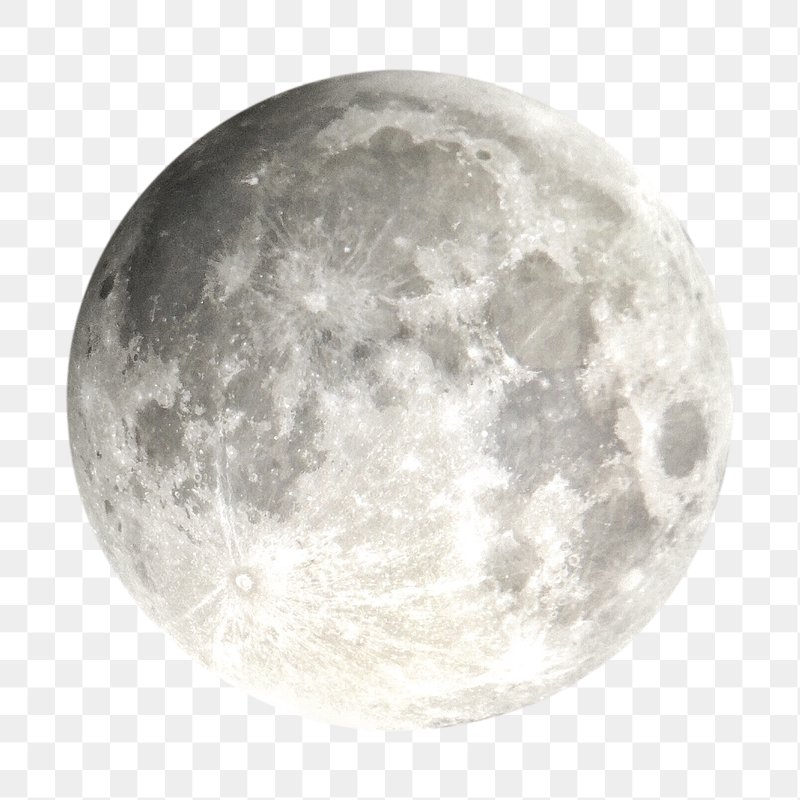 Closeup of the Moon transparent png, free image by rawpixel.com /  eyeeyeview