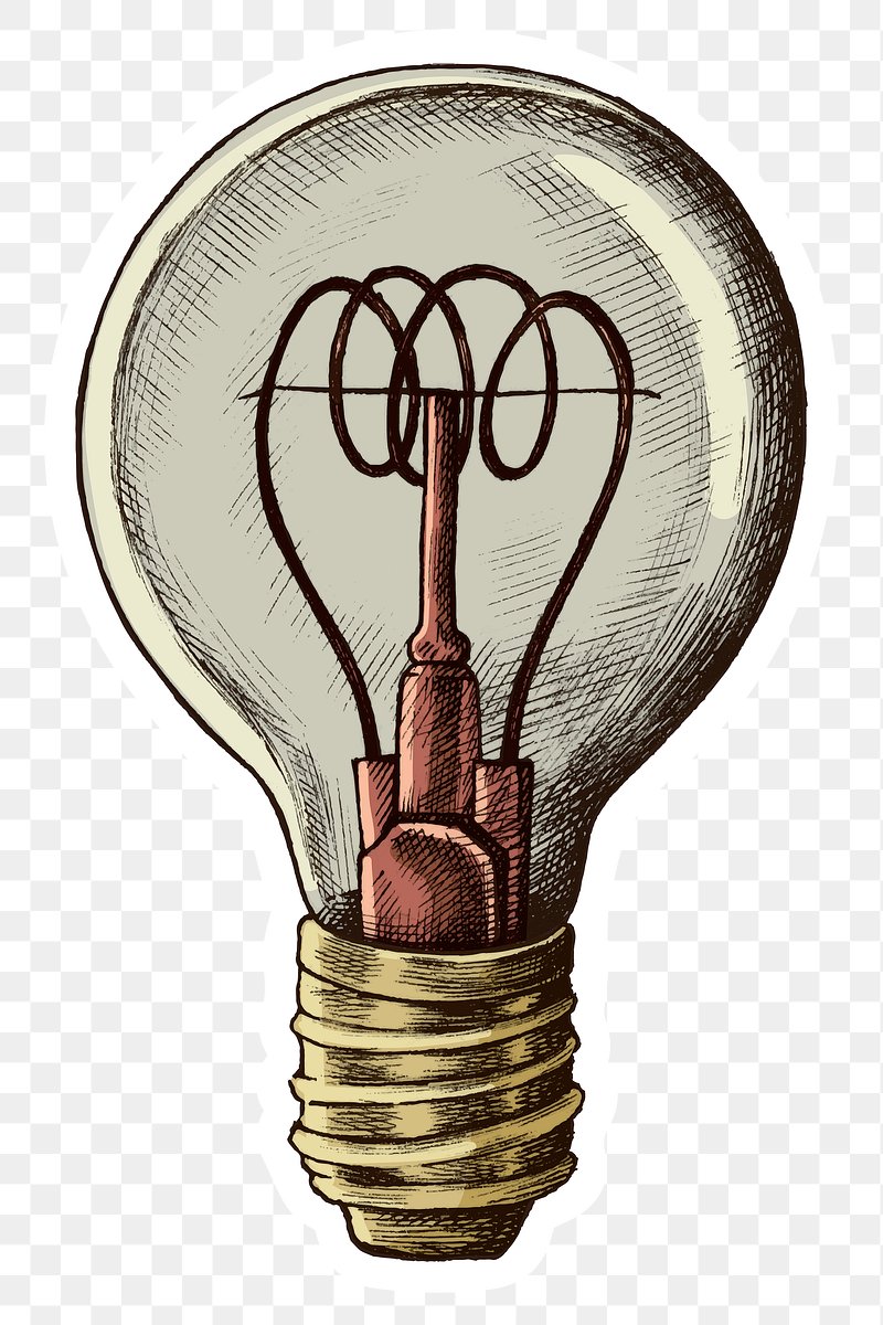 vintage lightbulb png