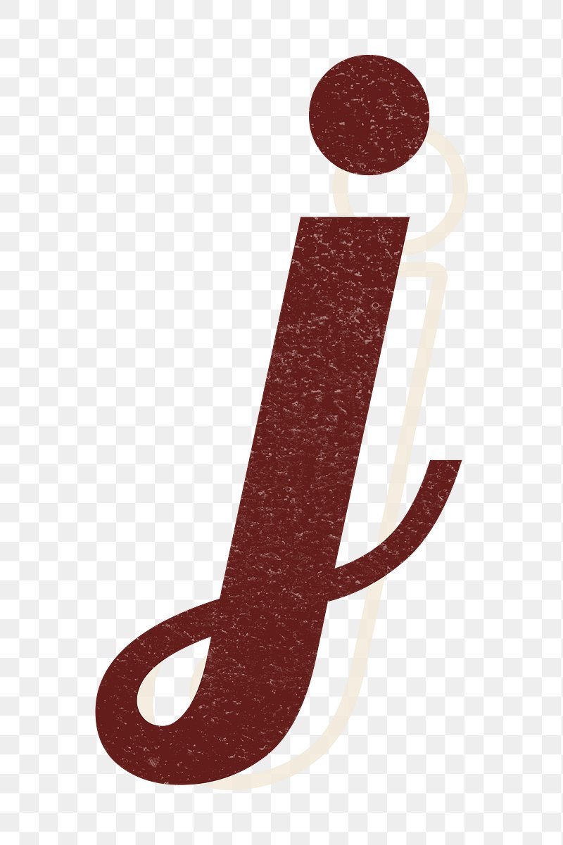 free royalty image about letter j font printable a to z