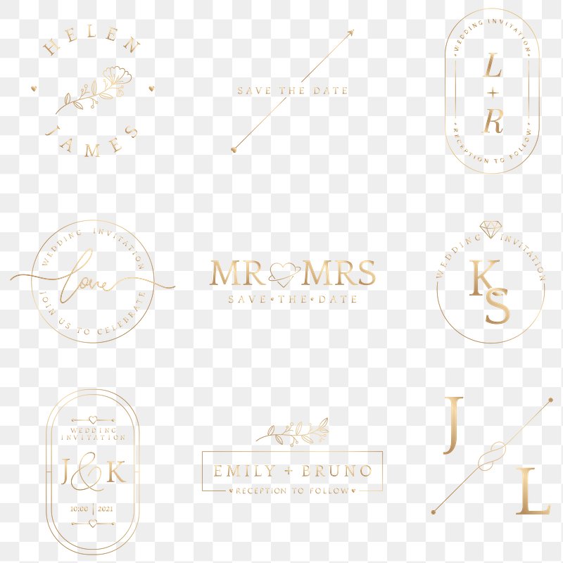 Frame Wedding Monogram Graphics SVG Dxf EPS Png Cdr Ai Pdf - Etsy Australia