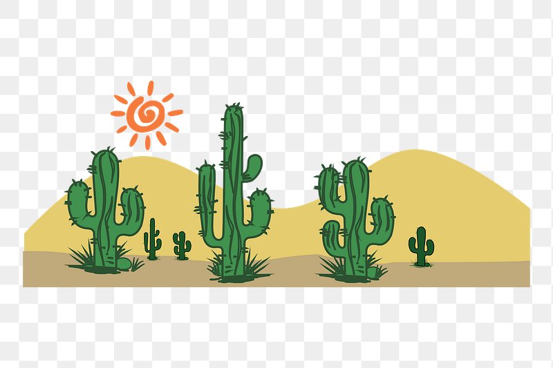 Premium Vector, Cute cactus holding a blank text board