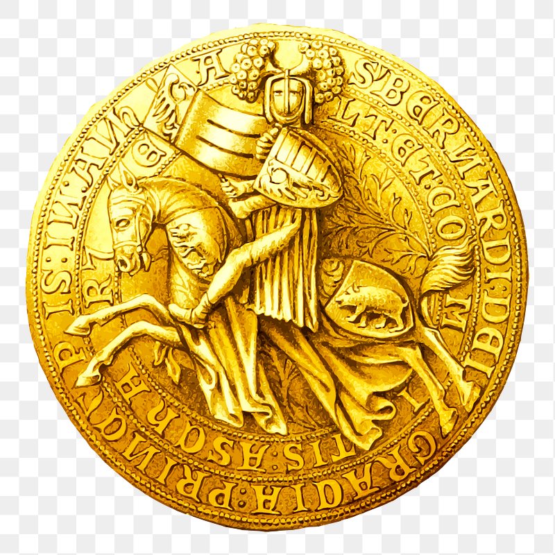 gold coin symbol