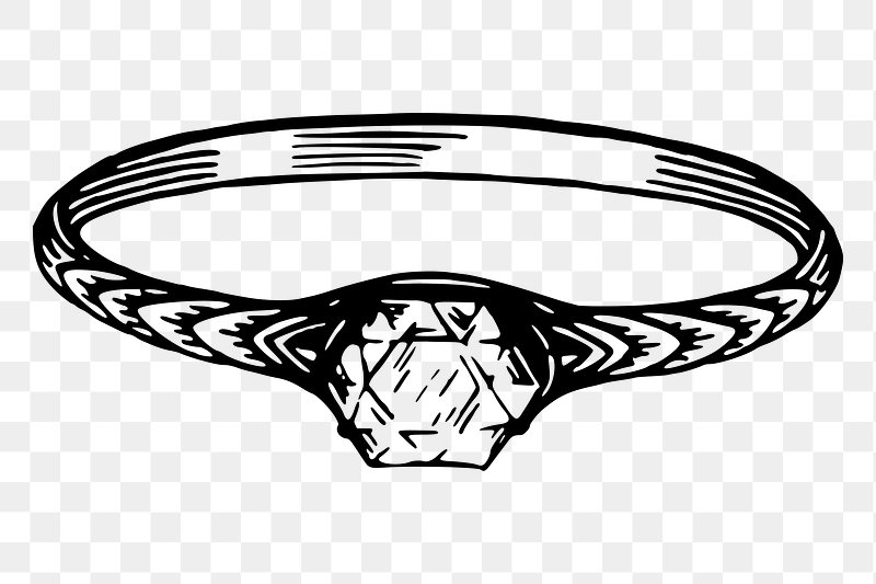 Ceremonial diamond ring icon, outline style 14472168 Vector Art at Vecteezy