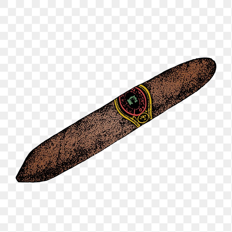 vintage cigar clipart