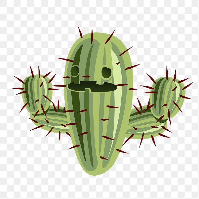 Cactus Clipart PNG Images, Cactus, Cartoon, Plant PNG Image For