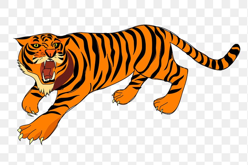 tiger roar png