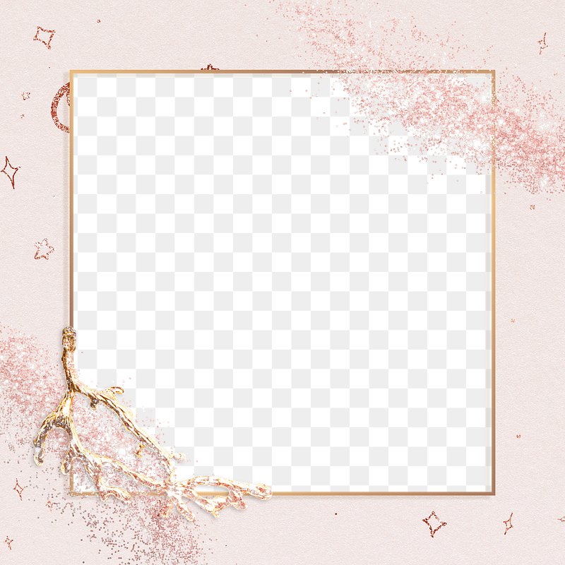 Glitter frame png pink sparkly | Premium PNG - rawpixel