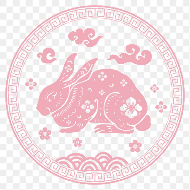 Year Of The Rabbit PNG, Vector, PSD, and Clipart With Transparent