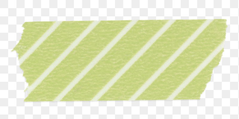 Green Washi Tape PNG Picture, Cute Green Washi Tape For Notebook Decoration  Png, Cute Green, Washi Tape, Notebook PNG Image For Free Download