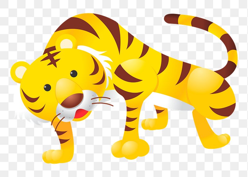 Tiger Character Animal Graphics Images
