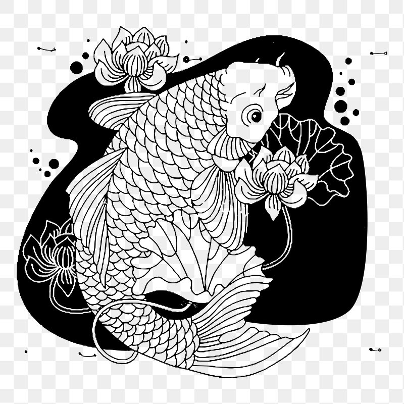 Koi design 1 by arielferreyra on deviantART | Koi fish drawing, Japanese  tattoo art, Koi fish tattoo