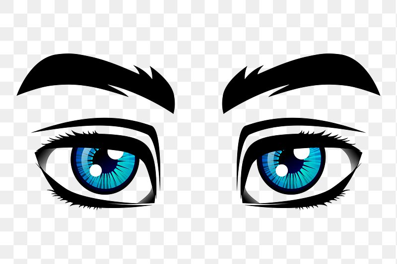 Free: Eye Drawing Anime Illustration, Eyes closed transparent background  PNG clipart 