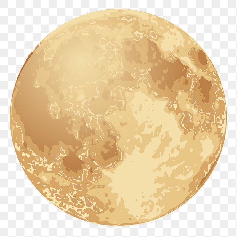 Free: Aesthetic moon png sticker, light