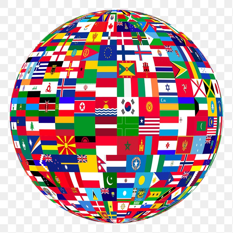 world flag background