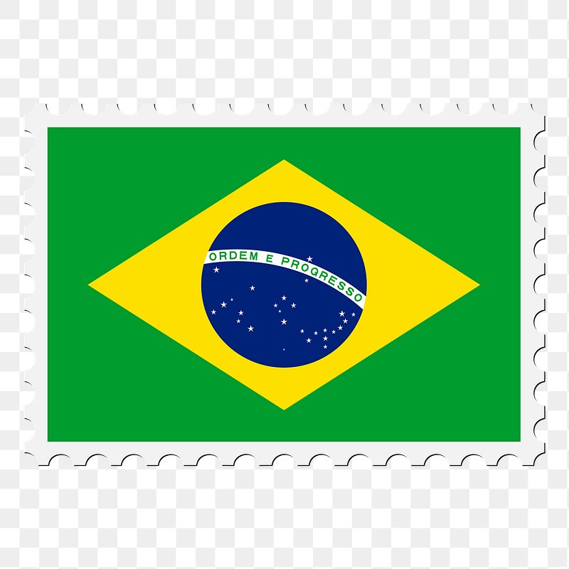 Brazil icon Shape of the country with Brazil flag Round sign with