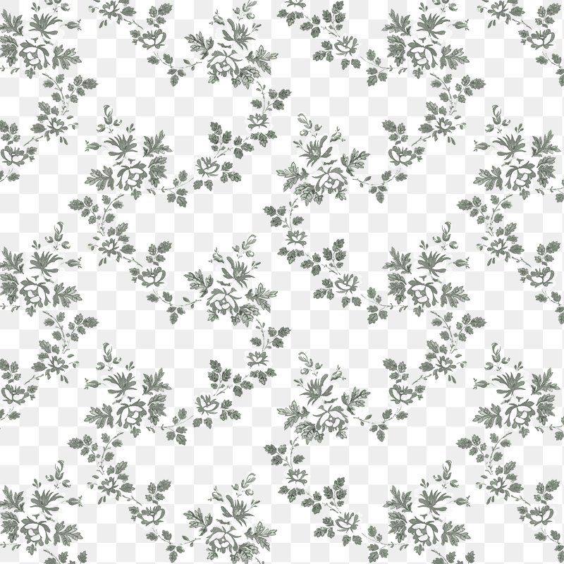 Blooming flowers png pattern background | Free PNG - rawpixel