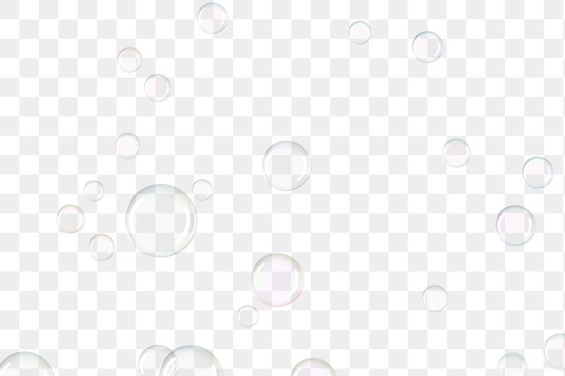 Transparent Soap Bubbles PNG Transparent, Hand Painted Transparent