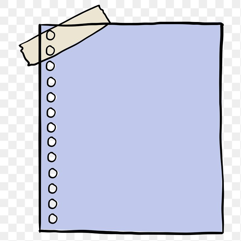 White Sticky Note PNG Clipart - Best WEB Clipart