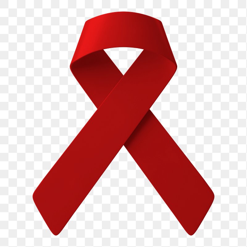 Red Awareness Ribbon PNG Clip Art  Ribbon png, Awareness ribbons